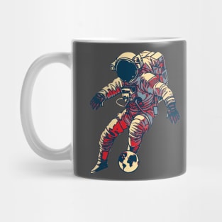 Astronaut Football Player Mug